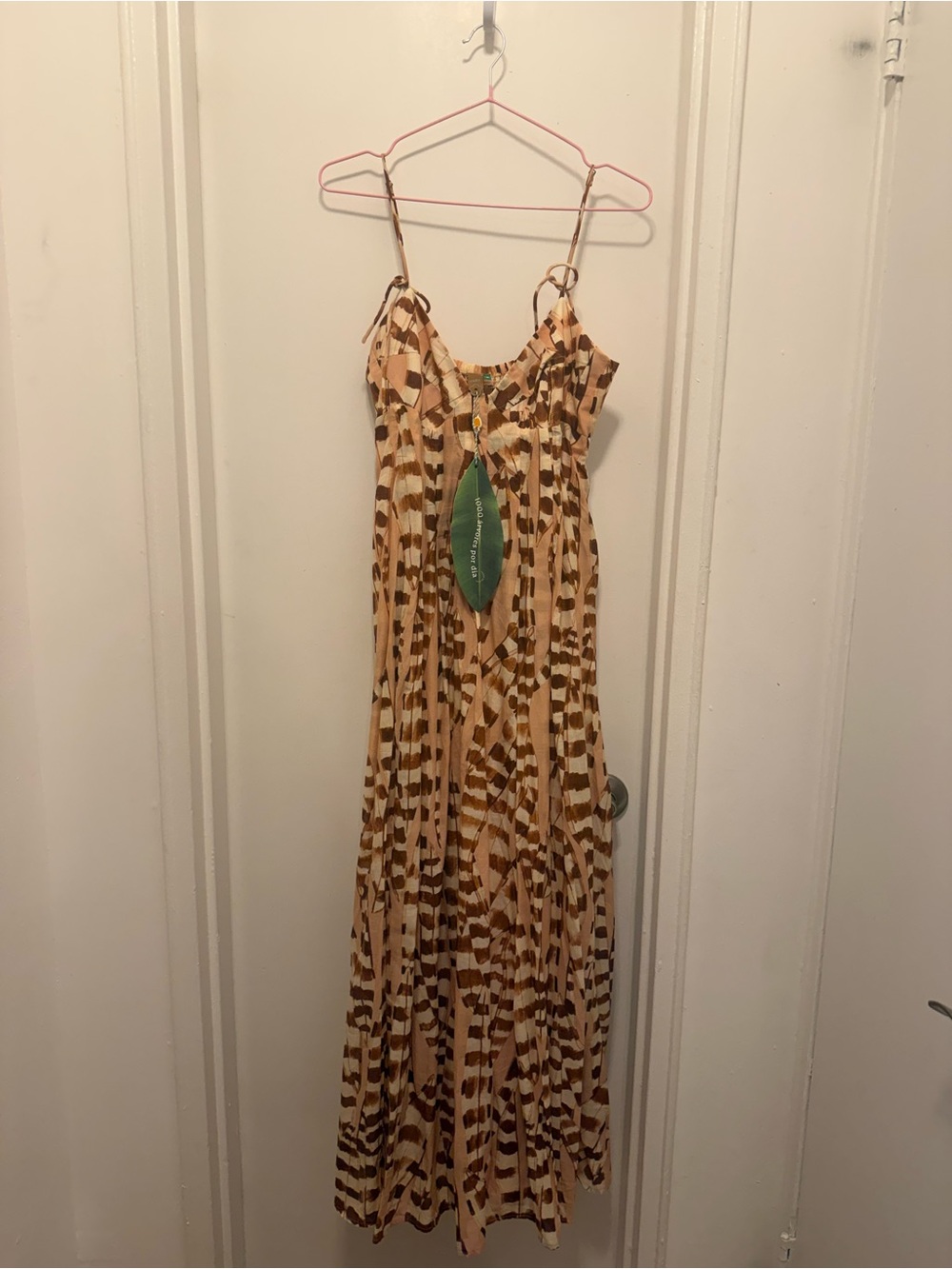 FARM Rio Tan and Brown Printed Maxi Dress - Picture 2 of 5